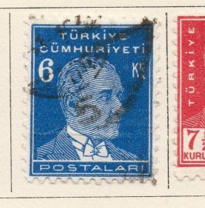 Turkey 1931-32 Early Issue Fine Used 5k. 247700