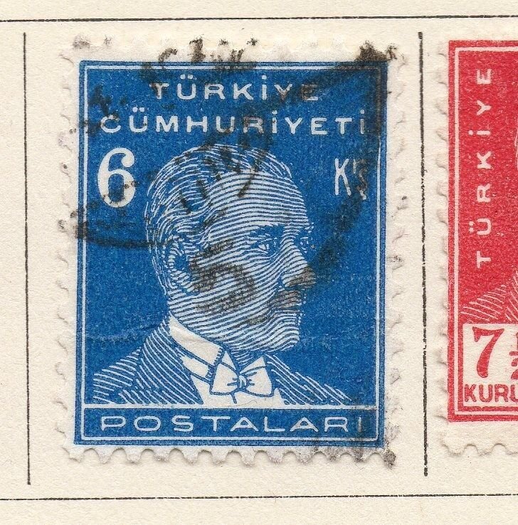 Turkey 1931-32 Early Issue Fine Used 5k. 247700