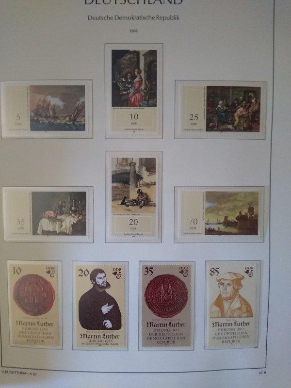 collection in album Germany DDR CV $3337