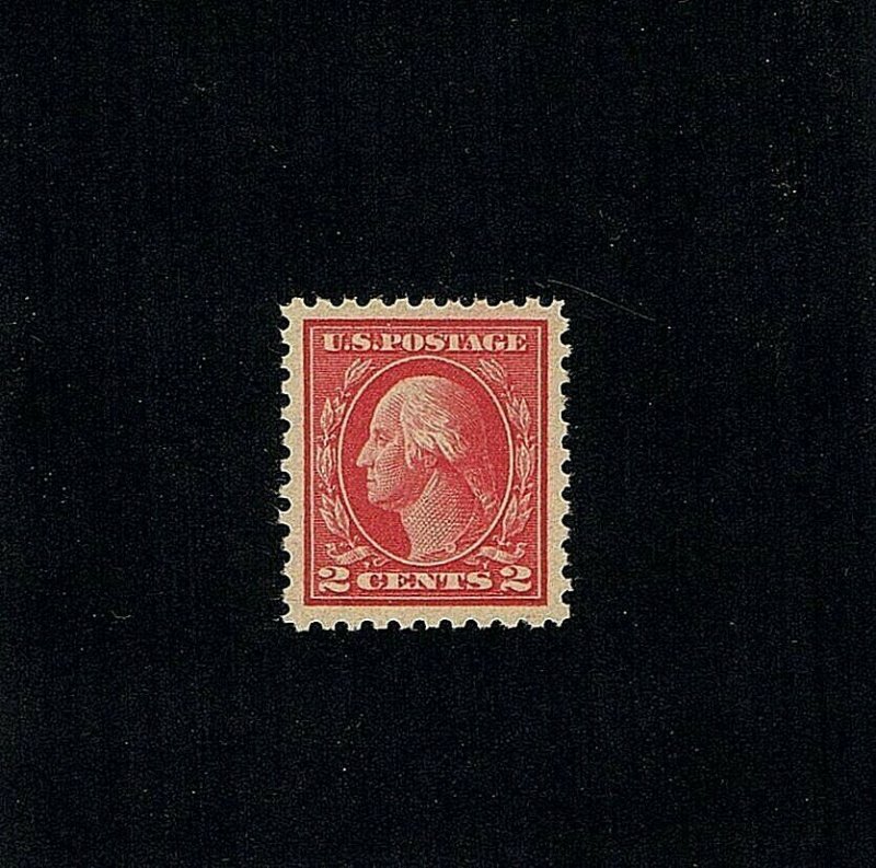 SC# 463 UNUSED ORIG GUM MNH 2C WASHINGTON 1916, 2020 PSAG CERT GRADED XF-S 95 