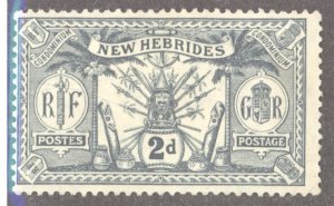 New Hebrides- British, Sc #19, MH