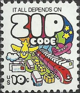 # 1511 Mint Never Hinged ( MNH ) ZIP CODE