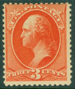 EDW1949SELL : USA 1887 Scott #214 Mint Never Hinged Minor offset on gum Cat $180