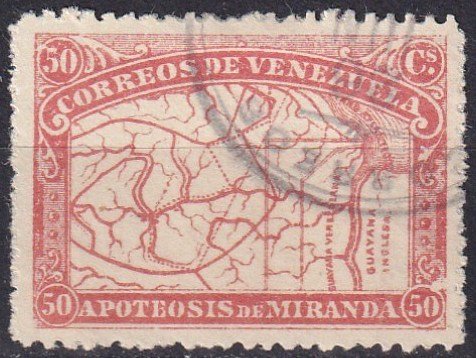 Venezuela #140 F-VF Used CV $25.00  (Z1345)