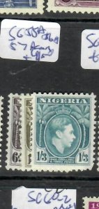 NIGERIA  (PP0711B)  KGVI      SG 55A, 56A, 57  MOG        MOG 