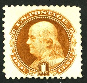 U.S. #123 MINT OG LH