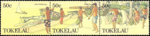 Tokelau #163-164, Complete Set(2), 1989, Never Hinged