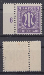 Germany 1945 Sc#3N2 Mi#17 bC mnh signed BPP (AB1177)