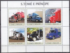 2003 Sao Tome and Principe 2241-46KL Cars / auto trucks 11,00 €