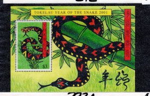 Tokelau #292 MNH - Stamp Souvenir Sheet