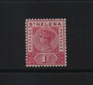 St Helena 1896 SG47 - 1d mounted mint definitive