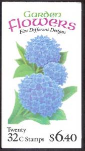 BK-231, \Fall Flowers\ (#2993-97). 32 Cent (1995)*