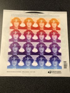 US 5312-15 FOREVER STAMP JOHN LENNON MINT SHEET/16 NH OG