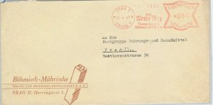 61139  - Böhmen & Mähren - POSTAL HISTORY - Freistempel 1941 Neue Tag JOURNALISM