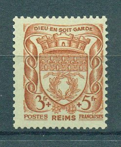 France sc# B126 mh cat value $1.50