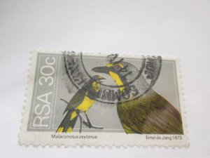 South Africa #421 used  2023 SCV = $0.70