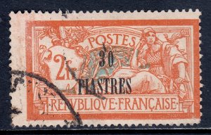 France (Offices in Turkey) - Scott #48 - Used - Tear LR corner - SCV $12