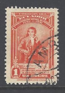 Ecuador Sc # 399 used (DT)