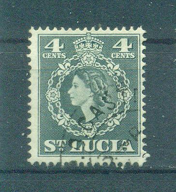 St. Lucia sc# 160 used cat value $.25