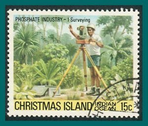 Christmas Island 1980 Phosphate I, 15c used #95,SG122