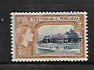 TRINIDAD & TOBAGO, 85, MINT HINGED, COLLEGE OVPTD