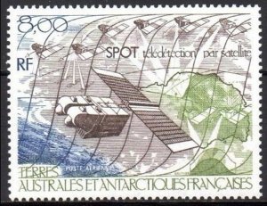 1986 French Antarctic Territory 219 Satellite - SPOT 5,50 €