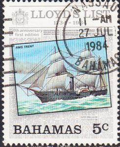 Bahamas #555 Used