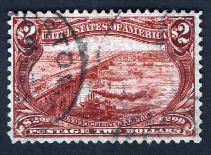 SCOTT #293 - USED - F-VF  SCV $1,050  (LB 9/22) 