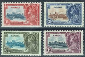 GAMBIA 1935 KGV SILVER JUBILEE SET 