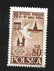Poland 1954 - U - Scott #620