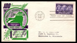 US 959 Progress For Women Cachet Craft Boll Typed FDC