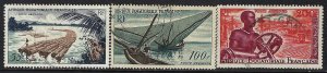 French Equatorial Africa C39-41 VFU Z7755