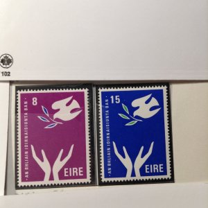 Ireland  #  367-68  MNH