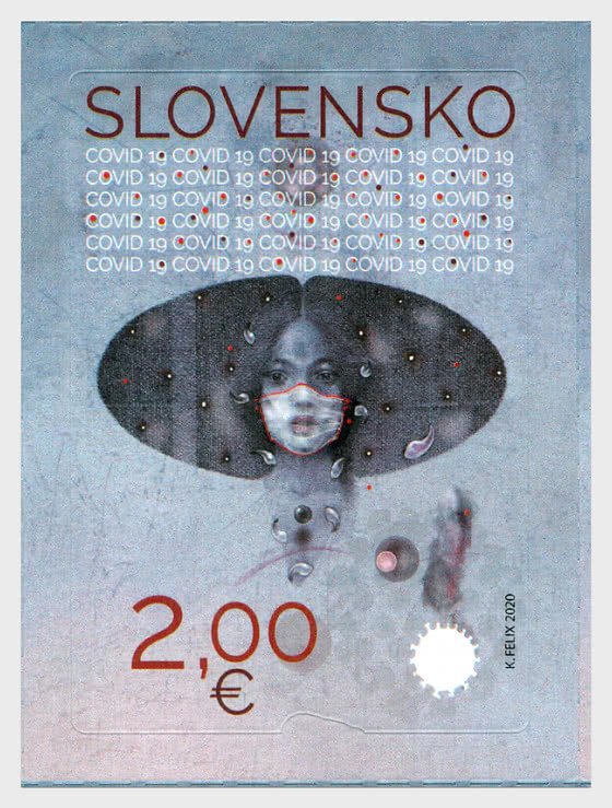 2020 Slovakia COVID-19 (Scott NA) MNH