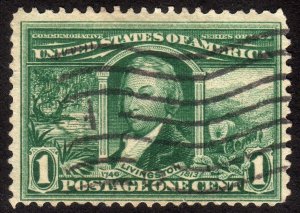 1904, US 1c, Robert R. Livingston, Used, Sc 323