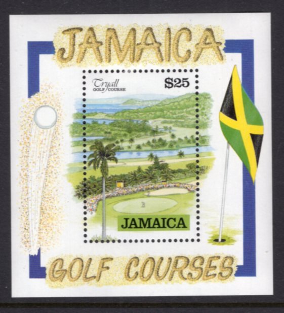 Jamaica 798 Souvenir Sheet Unused Mint Hinged BIN