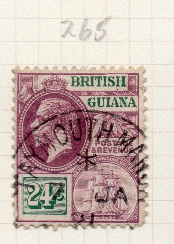 British Guiana 1912 Early Issue Fine Used 24c. 283874