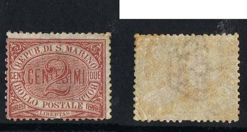 1894-99 San Marino 2 cent