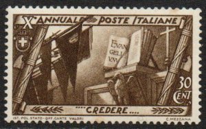 Italy Sc #295 Mint Hinged