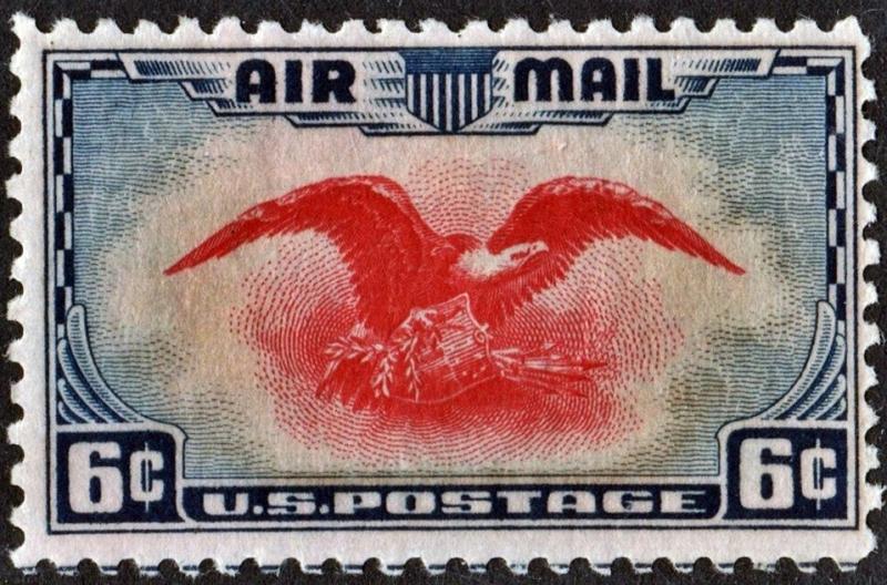 SC#C23 6¢ Eagle (1938) MH/Thin