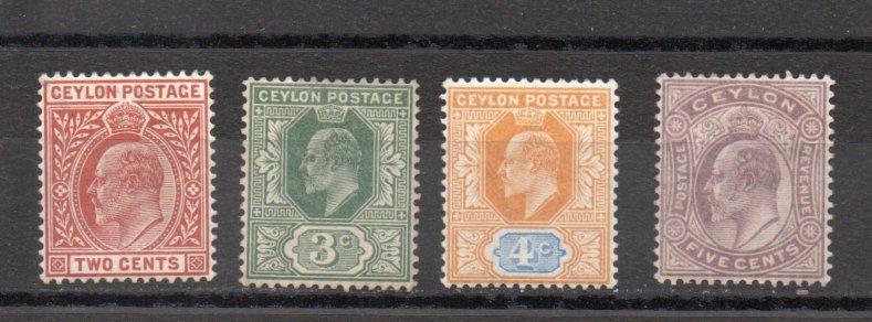 Ceylon 166-169 MH