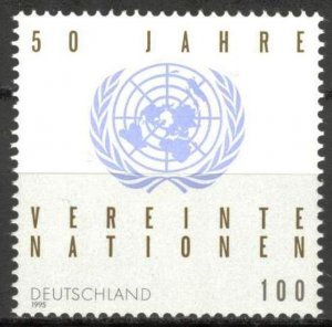 Germany 1995 50 Years of Union Nations UNO MNH
