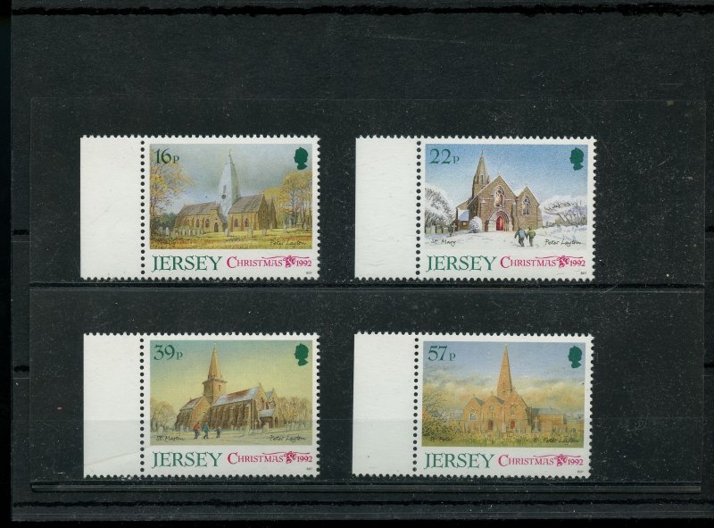 Jersey #610-613 MNH - Stamp - CAT VALUE $4.20