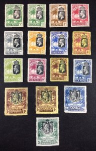 MOMEN: GAMBIA SG #122-137 1922-29 MINT OG 14NH/2LH(122,134) £200++ LOT #68005