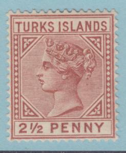 TURKS ISLANDS 49  MINT HINGED OG * NO FAULTS EXTRA FINE! - VPC