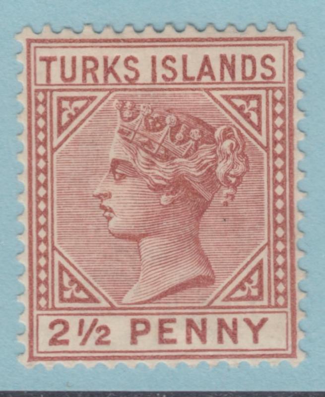 TURKS ISLANDS 49  MINT HINGED OG * NO FAULTS EXTRA FINE! - VPC