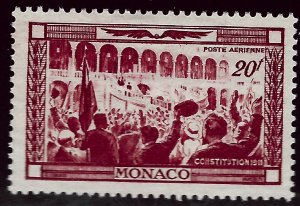 Monaco Scott C21 Unused F-VF SCV$0.75...Monaco is hot again!