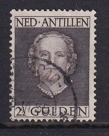 Netherlands Antilles #227 used 1950 Juliana  2 1/2g
