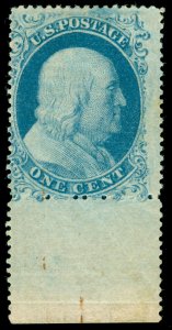 MOMEN: US STAMPS #18 MINT OG H LOT #70635