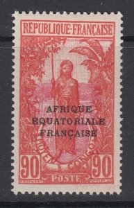 MIddle Congo, Scott 44 (Yvert 106), MLH